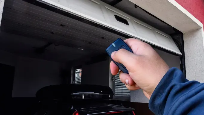 Remote garage door opener