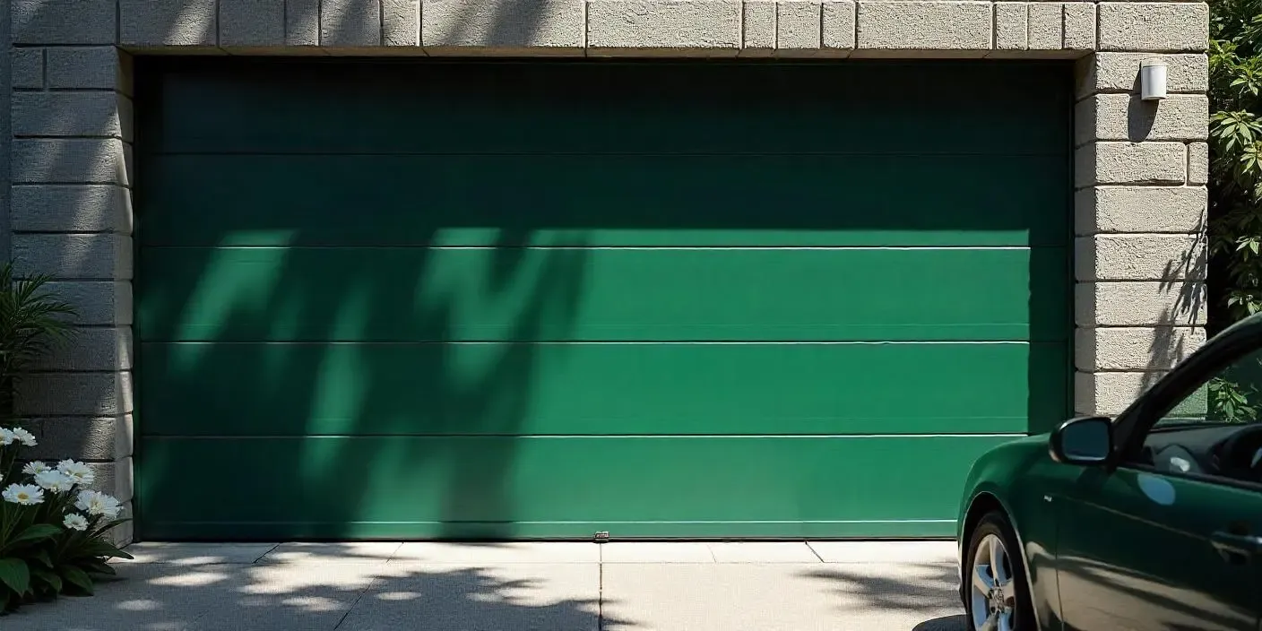 steel garage door