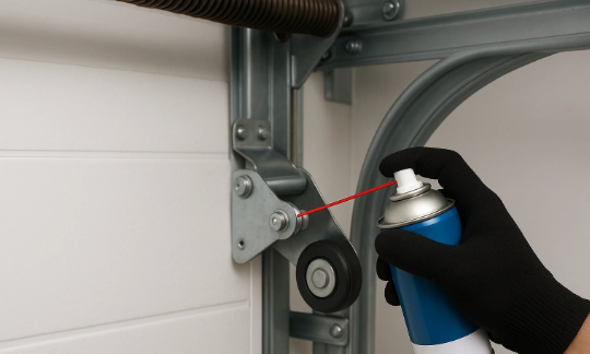 What Parts to Lubricate on a Garage Door