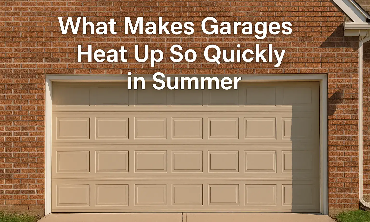 What Makes Garages Heat Up So Quickly in Summer