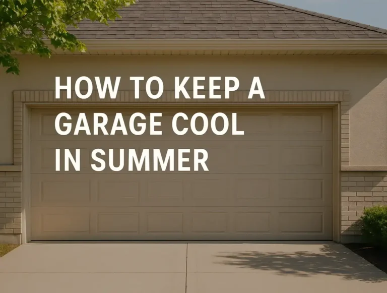 How to Keep a Garage Cool in Summer: Smart Solutions for Your Space