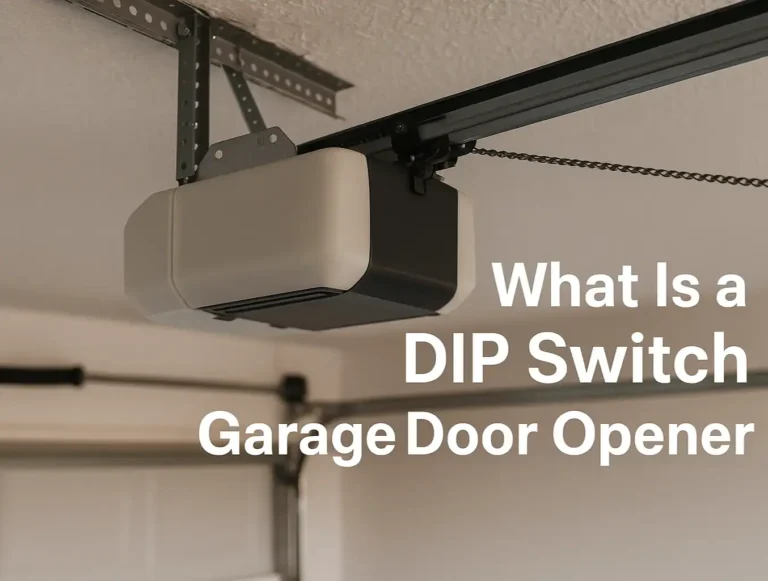 What Is a DIP Switch Garage Door Opener: A Beginner’s Guide