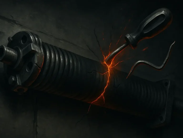 Garage Door Spring Fix: 5 Mistakes That Can Lead to Catastrophe
