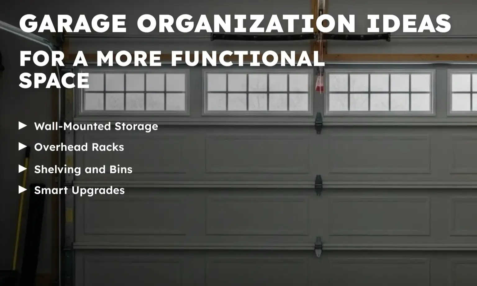Garage Organization Ideas for a More Functional Space
