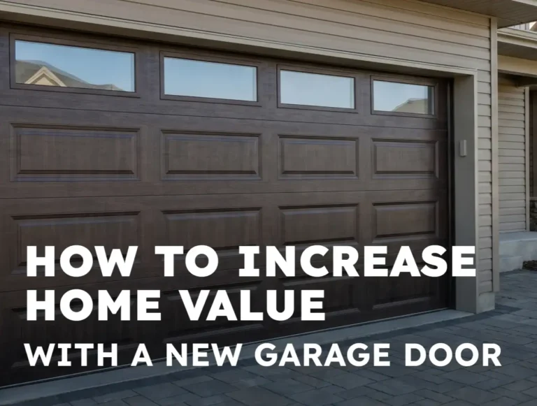 How to Increase Home Value with a New Garage Door