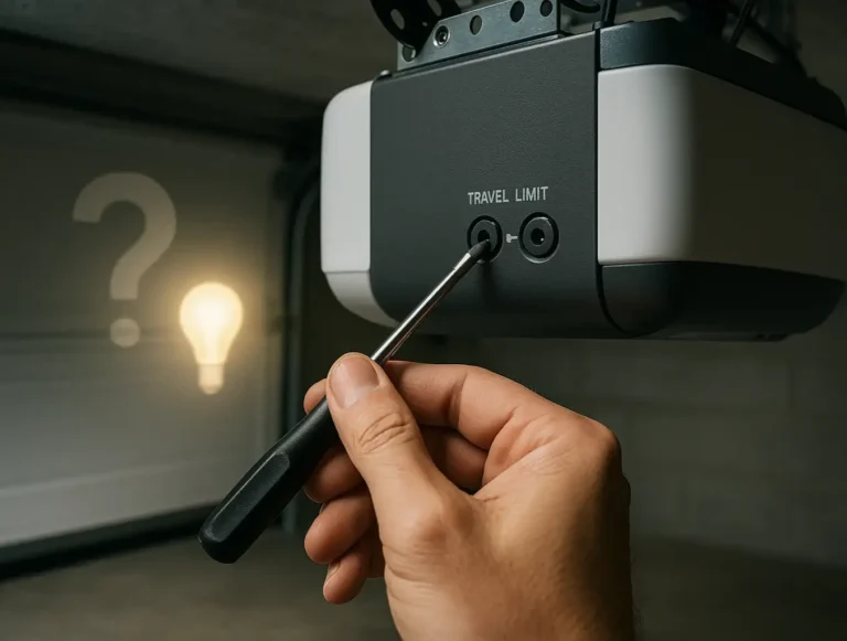 Troubleshooting Garage Door Opener Force Reversal Issues