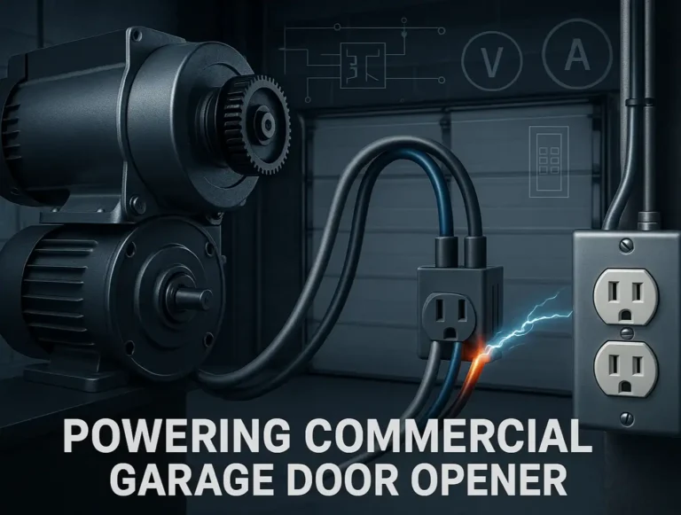 Wire Gauge and Outlet Types for High-Capacity Garage Door Openers