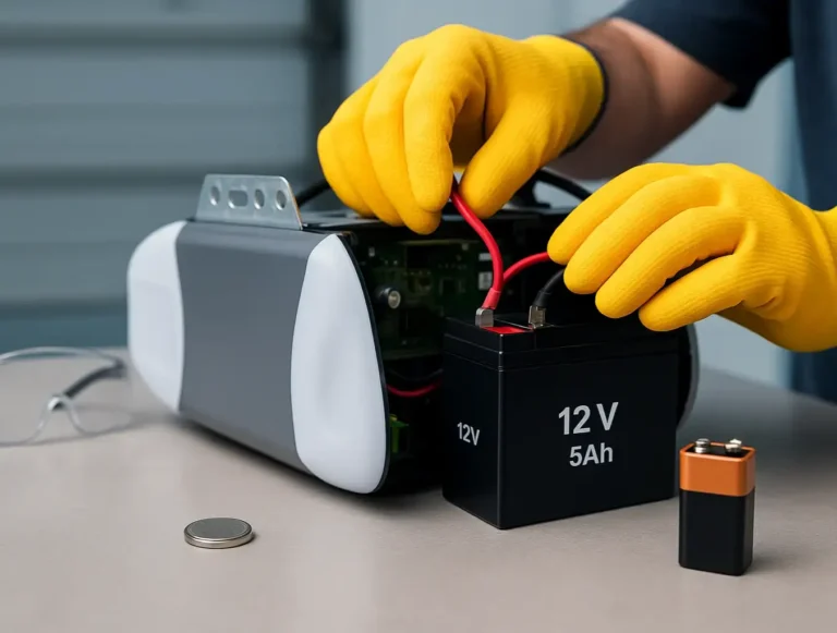 Tools for DIY Garage Door Opener Battery Replacement