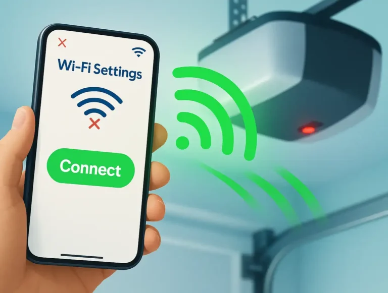 Reconnect Your Smart Garage After a Wi-Fi Change