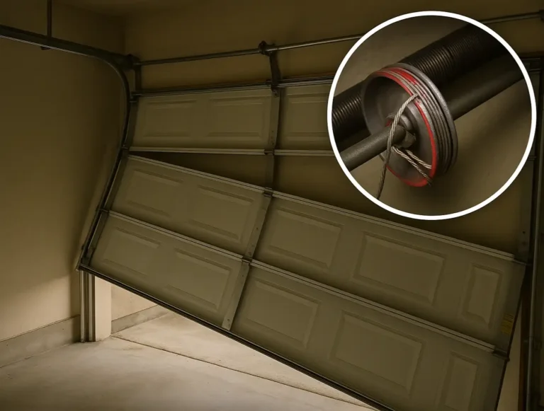 How to Troubleshoot and Fix a Slipping Garage Door Cable
