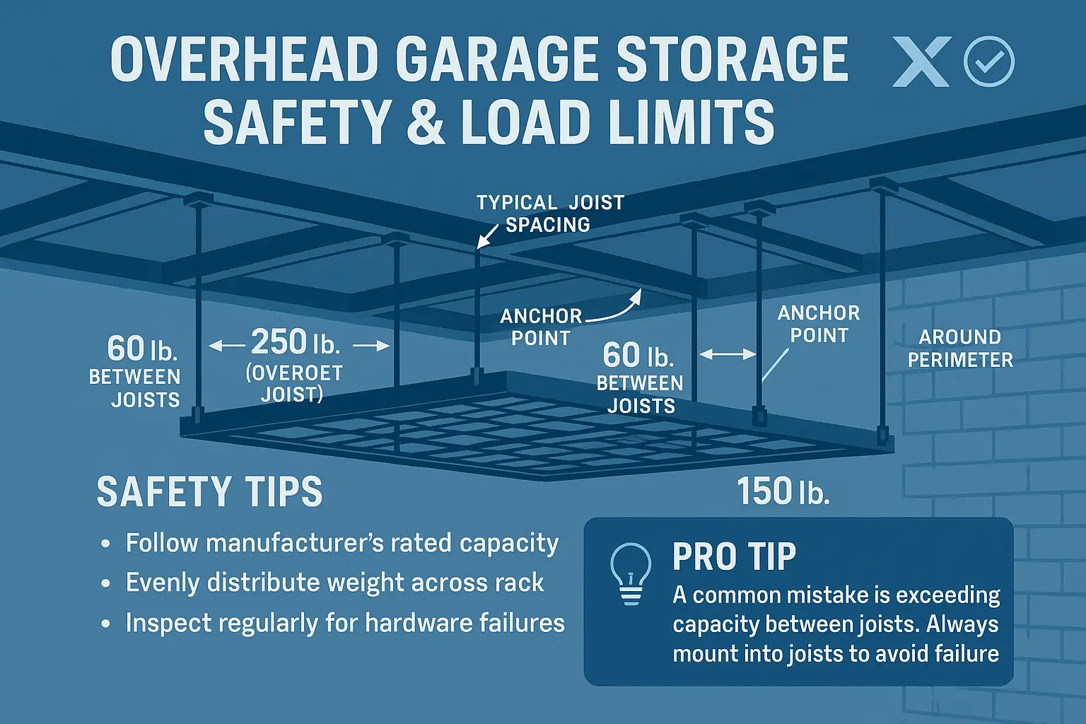 Compare static and motorized overhead racks side-by-side to choose the best system for your seasonal item rotation needs.
