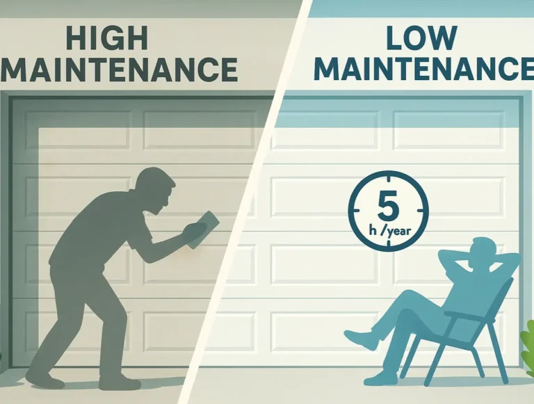 Low-Maintenance Garage Door Materials: A Comparison for Busy Homeowners