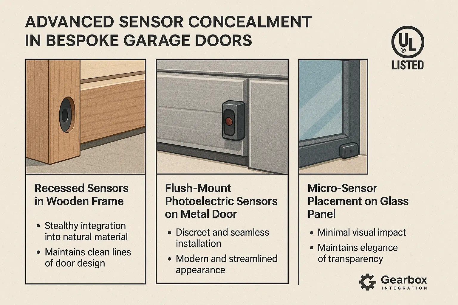 Detailed comparison of DIY and professional smart garage door systems, highlighting factors critical to bespoke door integration including concealment and material compatibility.