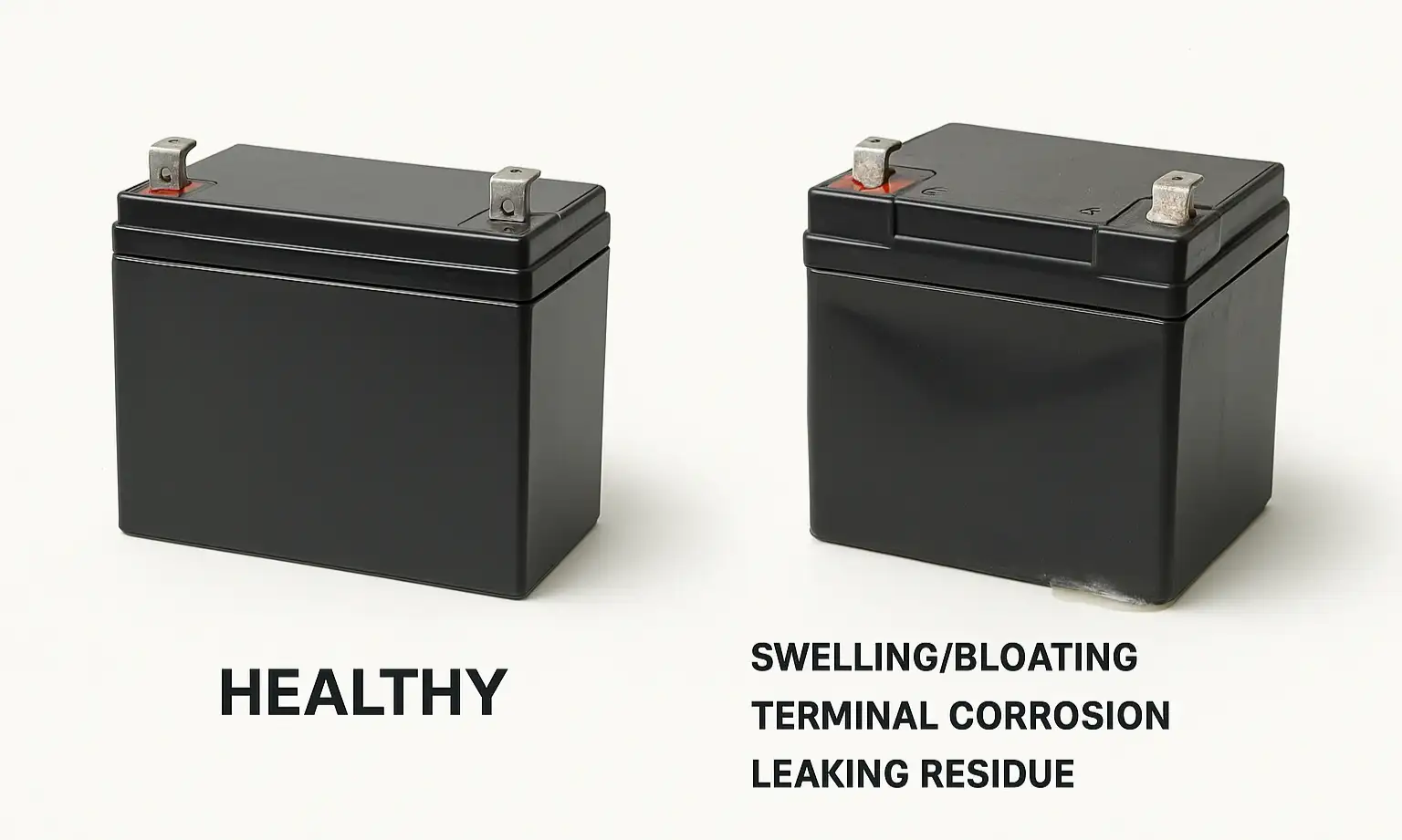 Healthy VS Bad Battery