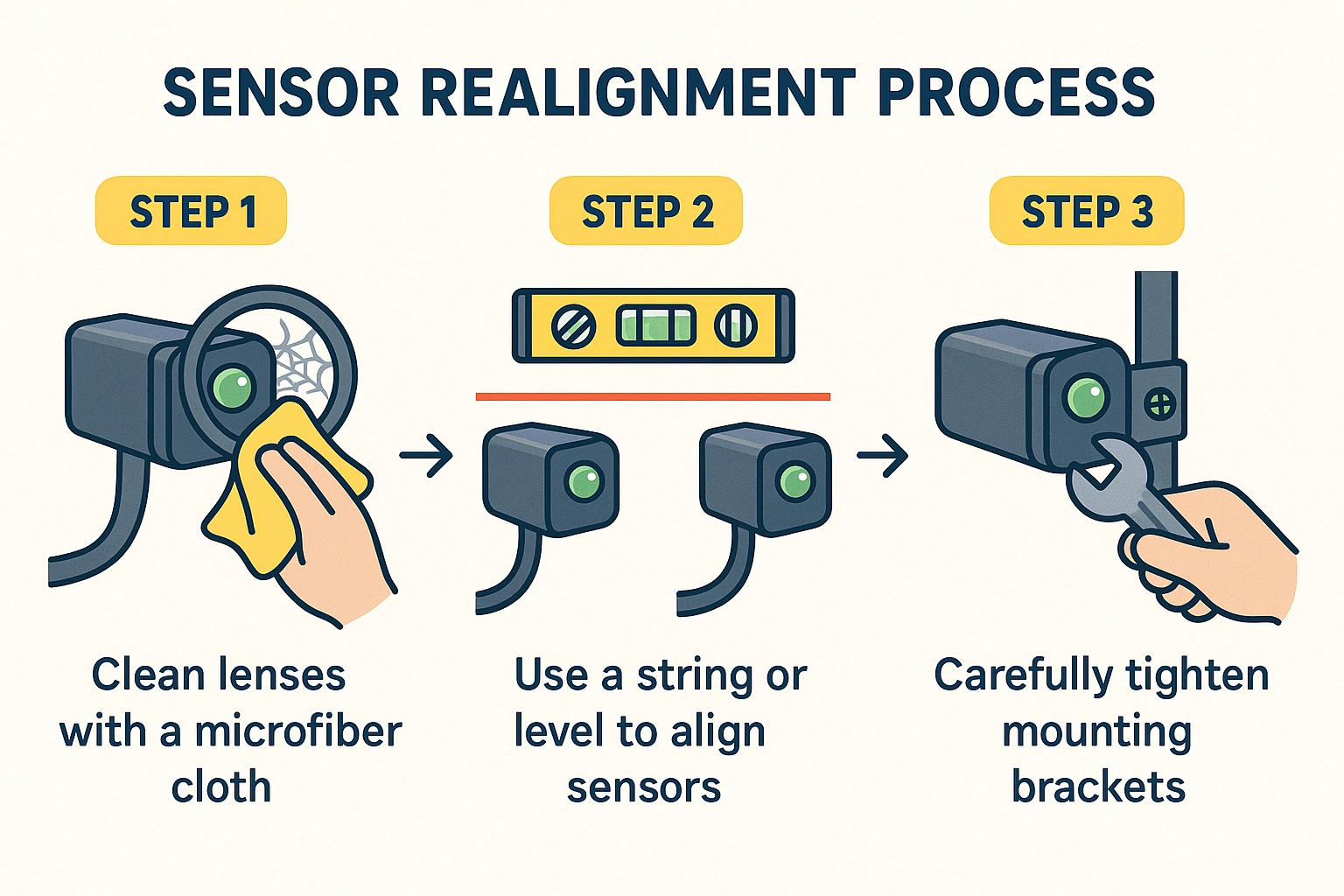 Sensor Realigment Process