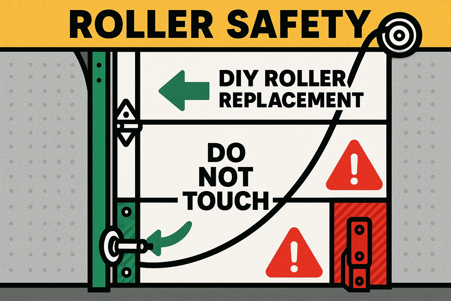 This step-by-step measurement guide demystifies nominal vs actual sizing of garage door rollers and highlights the critical difference between barn door and sectional garage door roller types.