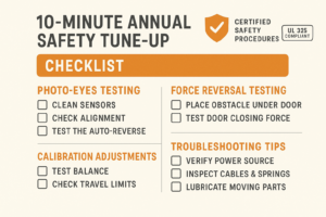 Annual Safety Tune-Up Checklist