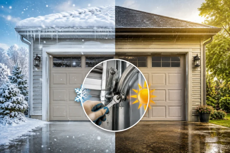 Protect Your Garage Door From CT Weather With a Seasonal Tune-Up