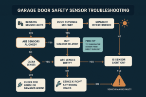 Garage Door Safety Sensor Troubleshooting