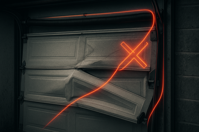 Understanding the Structural Risks of an Impacted Garage Door: A Critical Decision Guide