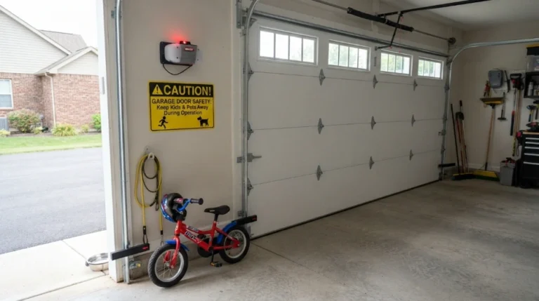 Keeping Kids and Pets Safe Around Garage Doors