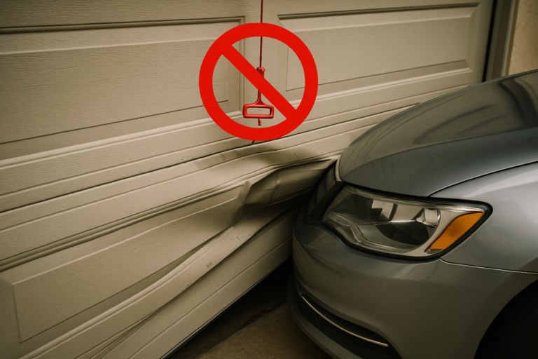Hit Your Garage Door with Your Car: Immediate Emergency Triage Protocol
