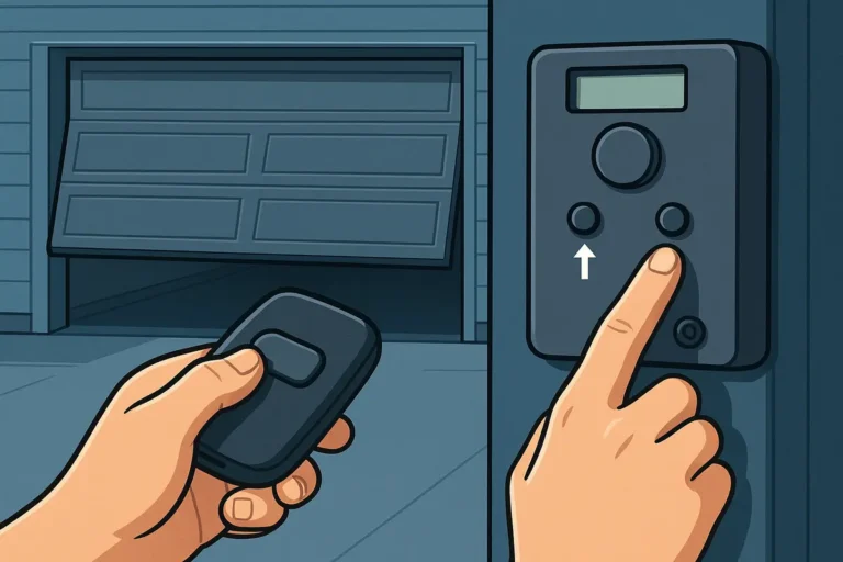 Garage Door Closes Then Reopens: Step-by-Step DIY Triage And Brand Programming Guide