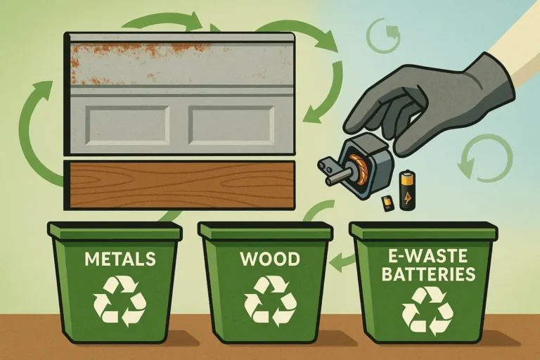 Sustainable Garage Door Disposal: The Ultimate Green Recovery Guide