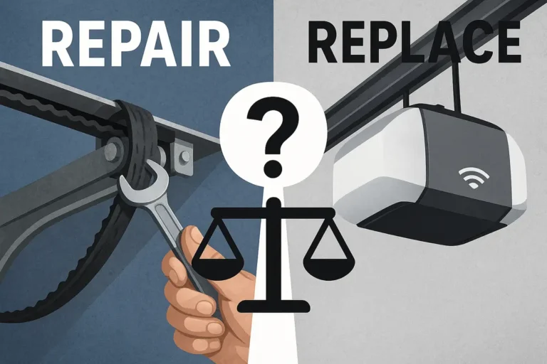 Opener Belt Slipping or Broken: Replace the Belt or the Opener?