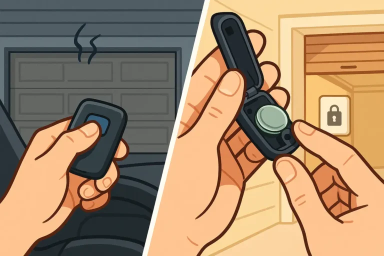 Garage Door Remote Stopped Working: Fixes in Order of Likelihood