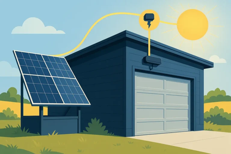 Off-Grid and Hybrid Power Solutions for Garage Doors: The Complete Architectural Guide