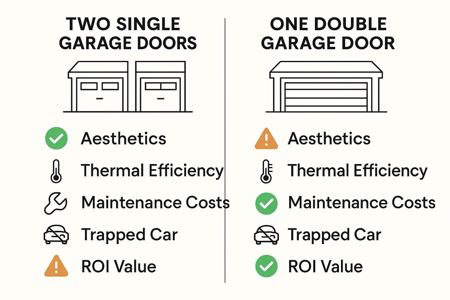 This step-by-step flowchart guides homeowners through the entire garage door conversion process, demystifying the sequence of technical and permit actions involved.