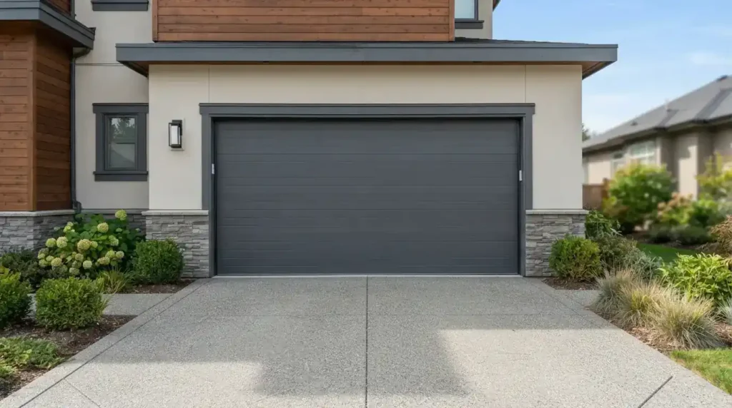 New garage door