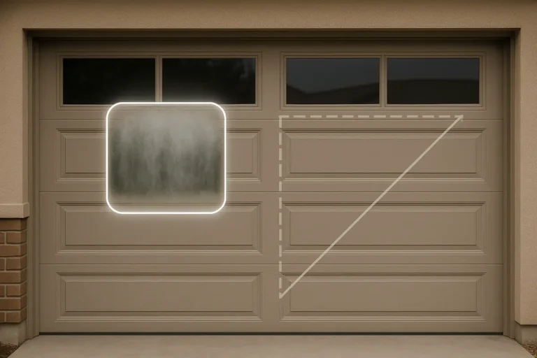 Fogged Garage Door Windows: Replace the Glass or the Section?