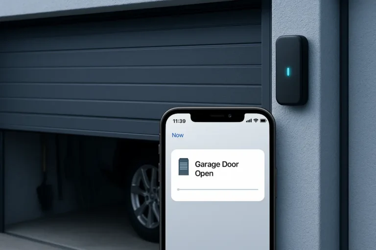 Garage Door Left-Open Alert Sensors: The Complete Buyer & Setup Guide