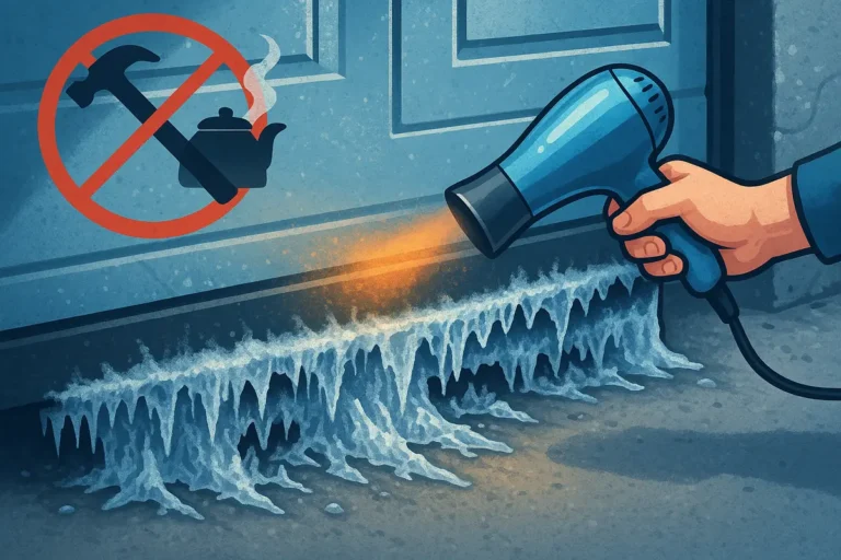 Preventing and Thawing Frozen Garage Doors: The Complete Winter Guide
