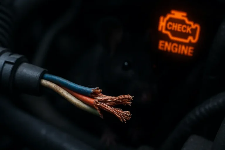 Sensor Wires Chewed by Rodents: Diagnostic Signs and Repair Options