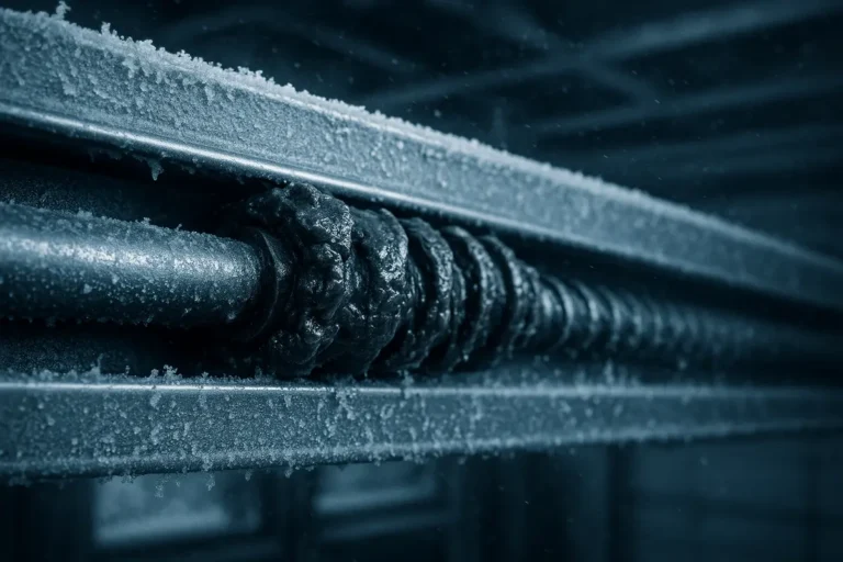 Why Screw-Drive Garage Door Openers Slow Down in Extreme Cold