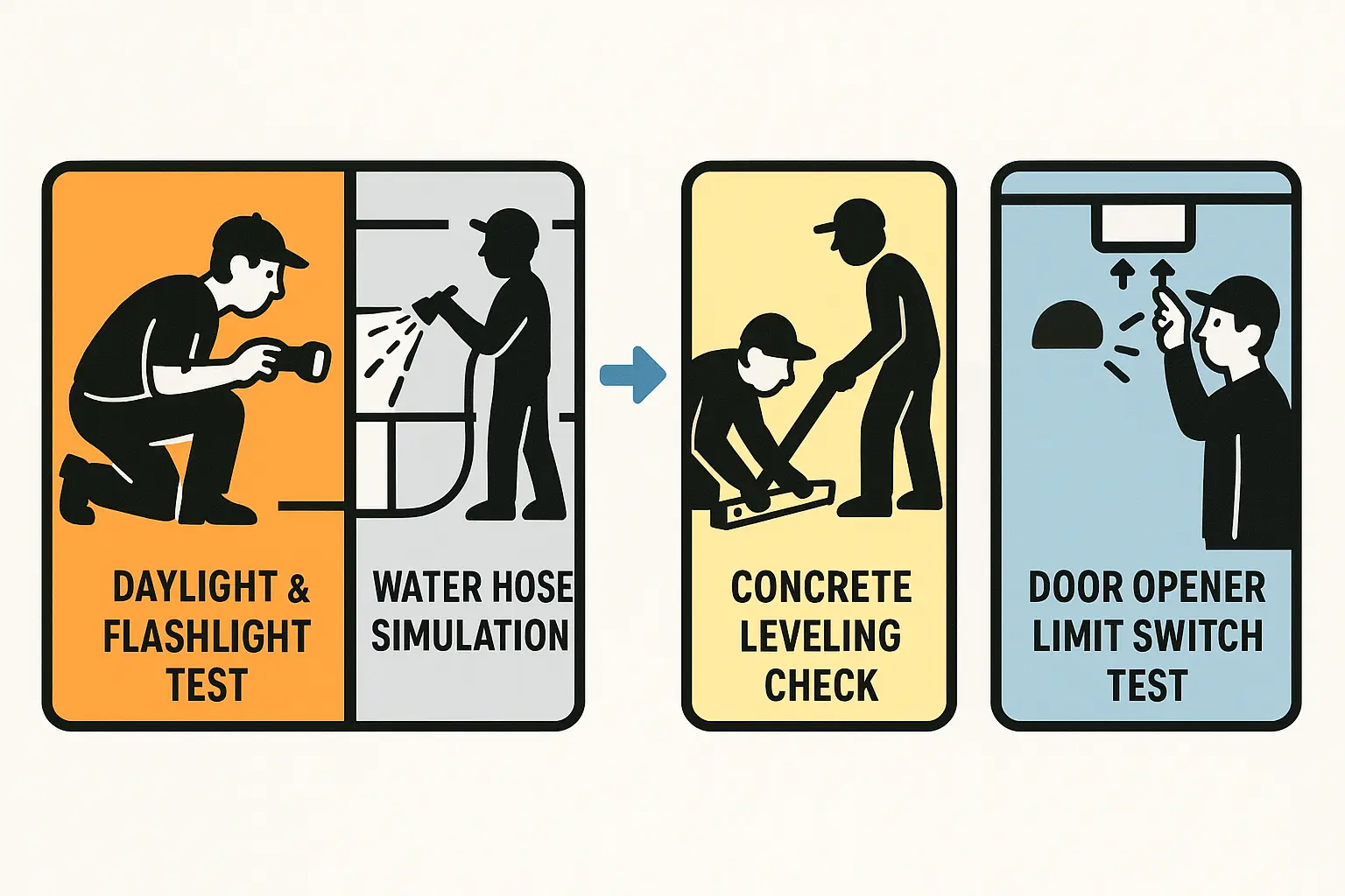 Follow these practical diagnostic steps to accurately locate where rainwater enters around your garage door, enabling precise repairs.